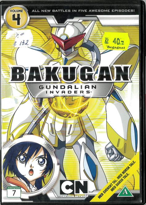 Huvudbild Bakugan Gundalien Invaders - Säsong 1 Volym 4 ...