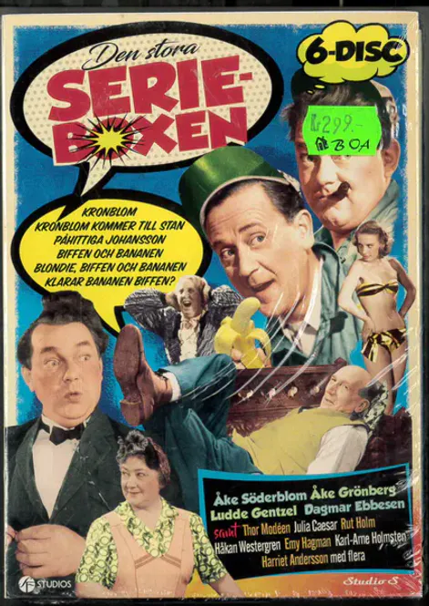 Huvudbild Den stora serieboxen (dvd) beg