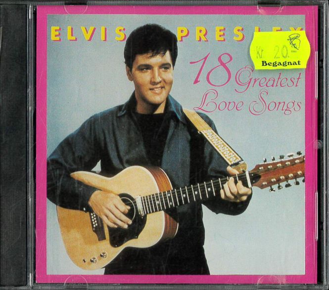 Huvudbild Elvis Presley - 18 Greatest Love Songs (CD) beg