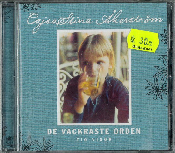 Huvudbild Cajsastina Åkerström - 10 Visor De Vackrast (CD) ...