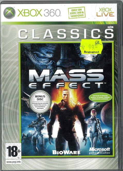 Huvudbild Mass Effect   (X360) beg
