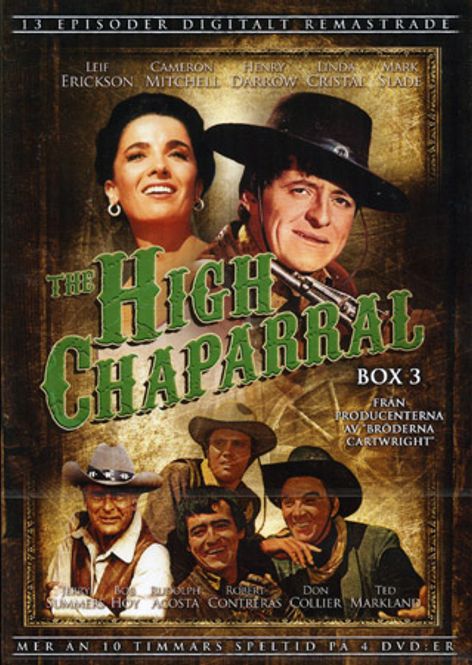 Huvudbild High Chaparral - Box 3 (dvd)