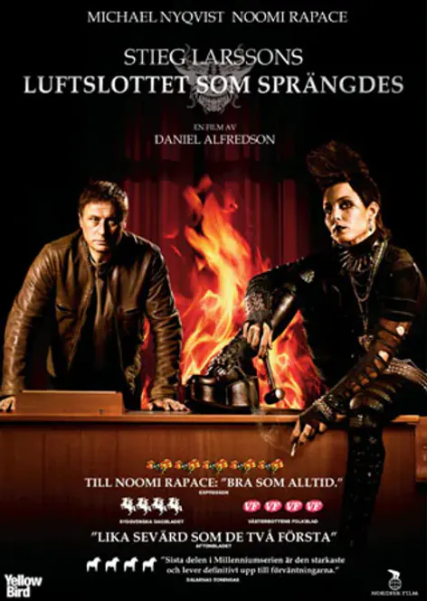 Huvudbild Stieg Larsson - Luftslottet som sprängdes (DVD) ...