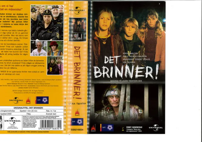 Huvudbild Det brinner! (2003) vhs