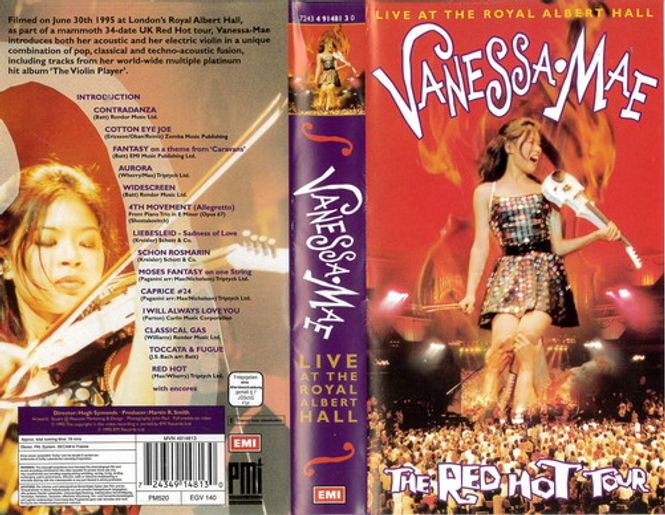 Huvudbild VANESSA MAE - LIVE AT THE ROYAL ALBERT HALL (BEG ...