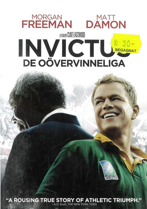 Huvudbild Invictus - De oövervinnliga (DVD) beg