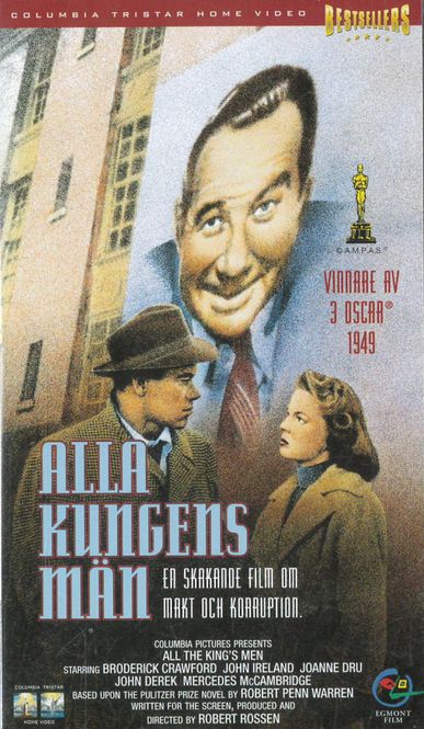 Huvudbild Alla Kungens Män (vhs) ny