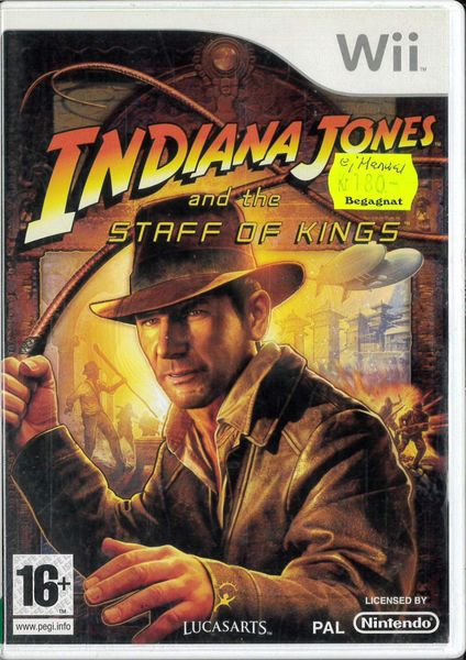 Indiana Jones and the Staff of Kings (Wii) beg ej manual