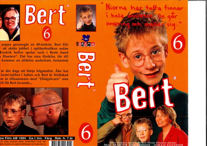 Huvudbild BERT 6 (VHS)