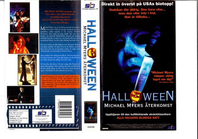 Bild på Halloween 6 - Michael Myers återkomst - NY (vhs)