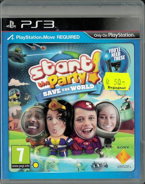 Start the Party (Move) (ps3) beg