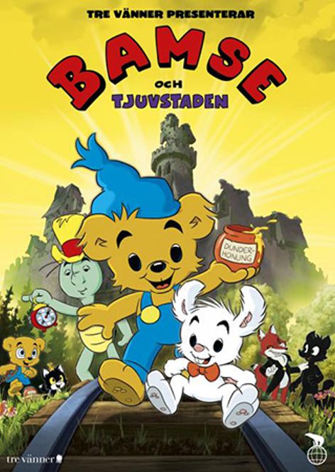 Huvudbild Bamse Och Tjuvstaden (DVD)