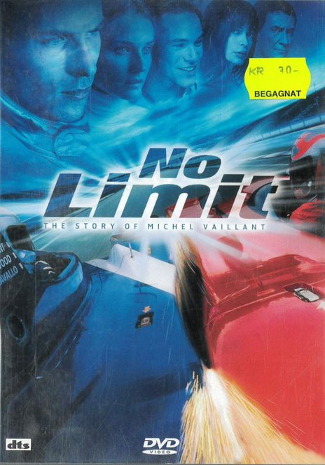 Huvudbild No Limit - The Story of Michel Vaillant (dvd) beg