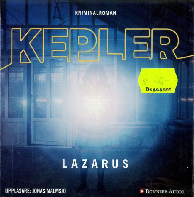 Huvudbild KEPLER: Lazarus (ljudbok) beg