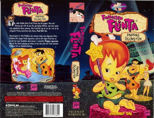 Familjen Flinta: Pappas Ögonsten (vhs)