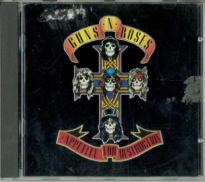 Huvudbild Gun's N Roses -Appetite For Destruction (CD) beg