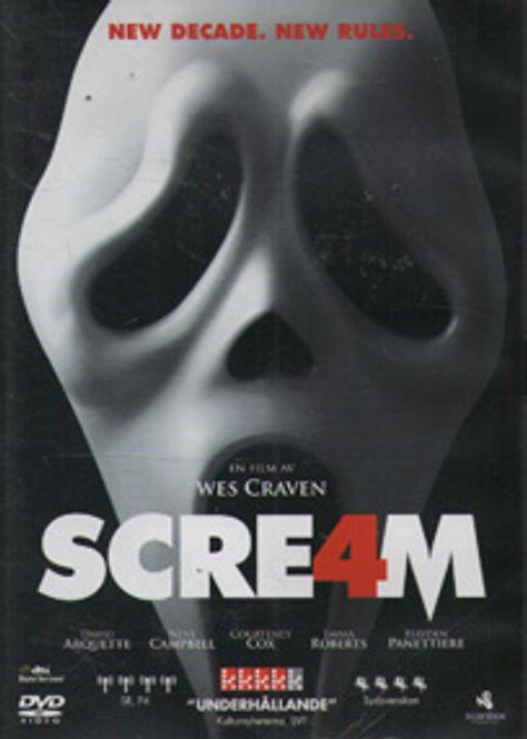 Huvudbild Scream 4 (dvd)