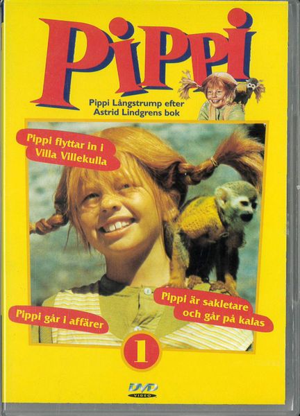 Pippi 1 - Pippi flyttar in i Villa Villekulla (DVD) beg