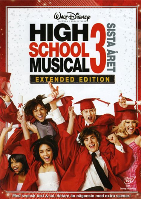 Huvudbild High School Musical 3 - Sista året (dvd) beg