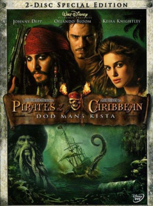 Huvudbild Pirates of the Caribbean 2 Död mans Kista (2Disc) ...