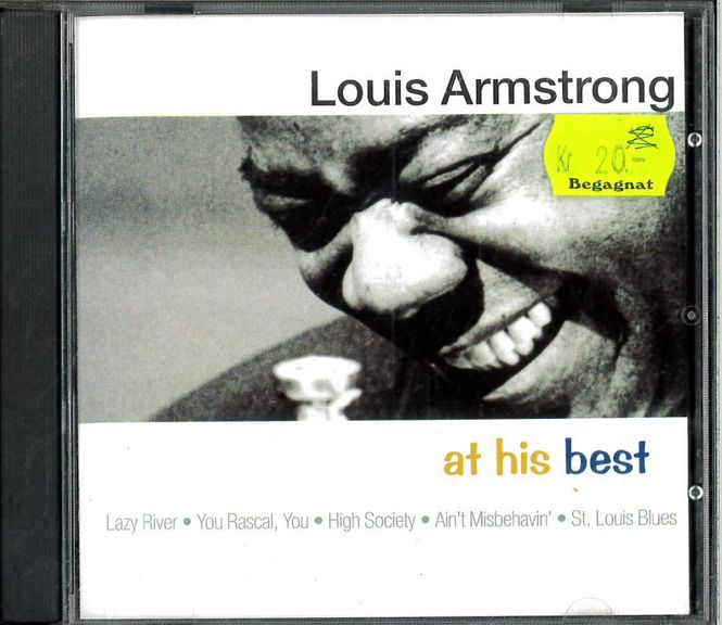 Huvudbild Louis Armstrong – At His Best (CD) beg