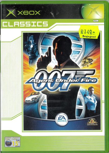 James Bond 007 - Agent Under Fire   (Xbox) Beg