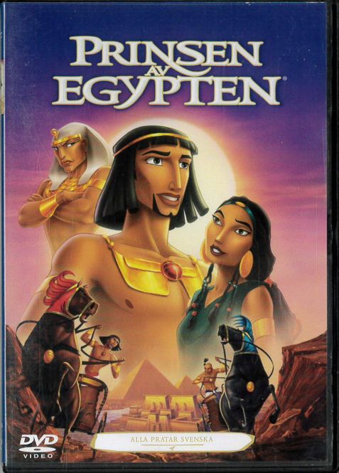Huvudbild Prinsen av Egypten (dvd) beg