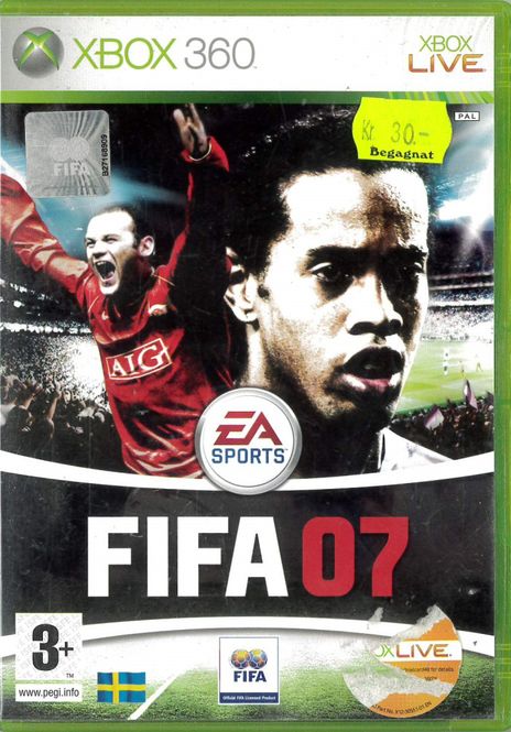 Huvudbild Fifa 07 (X360) beg