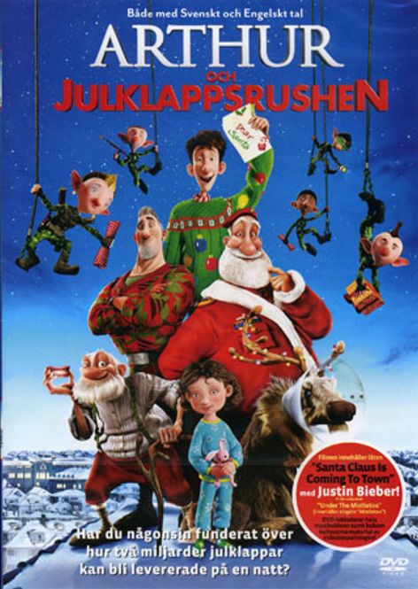 Huvudbild Arthur och julklappsrushen (dvd) beg