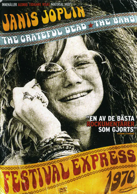 Huvudbild Janis Joålin - Festival Express  (DVD)