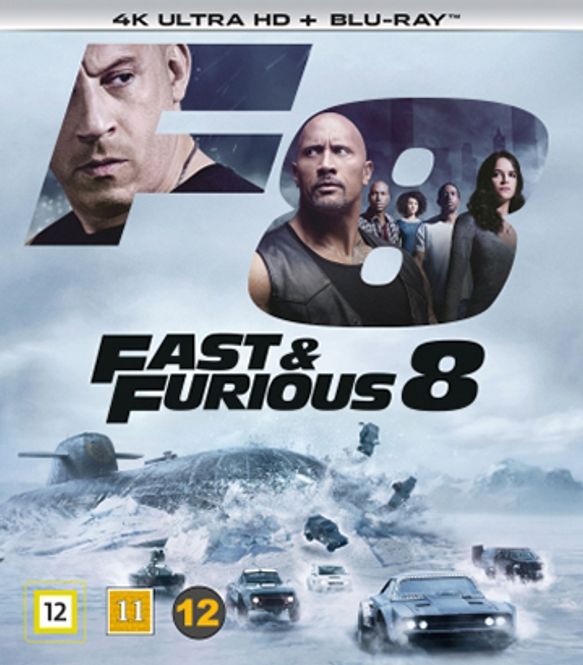 Huvudbild Fast & Furious 8 (4K Ultra HD + Blu-ray) beg