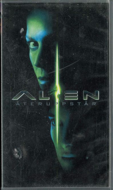 Huvudbild Alien 4 återuppstår (vhs) Sf