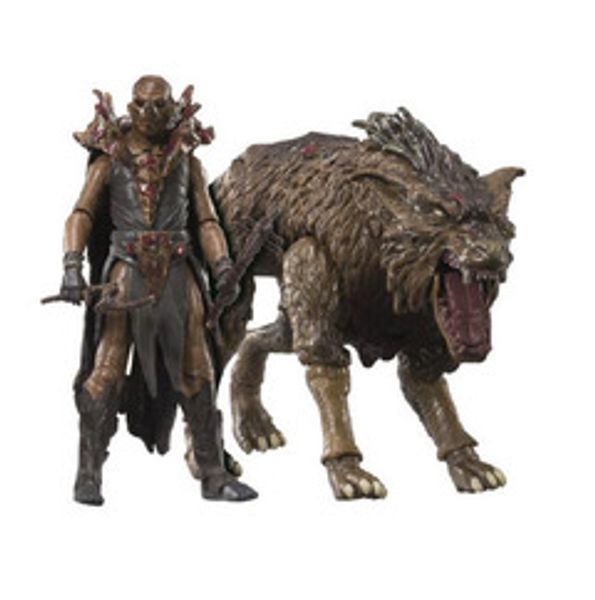 Hobbit Beast Pack Fimbul and Warg (ActionFigur)