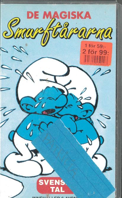 Huvudbild De Magiska Smurftårarna - vhs