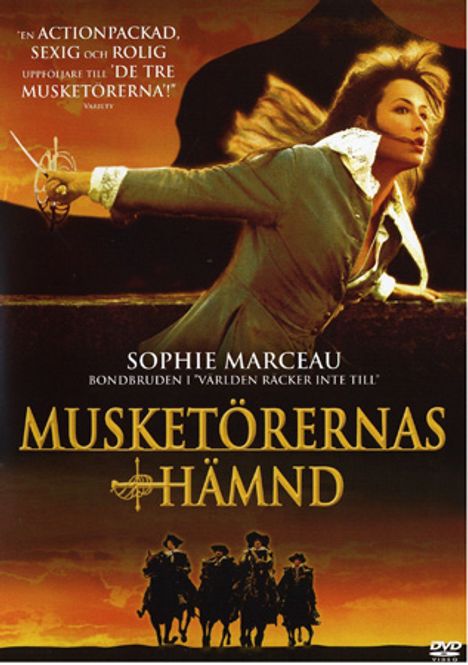 Huvudbild Musketörernas hämnd - D'Artagnans dotter (dvd) ...