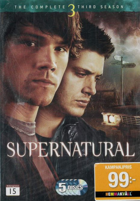 Huvudbild Supernatural - Säsong 3 (DVD)