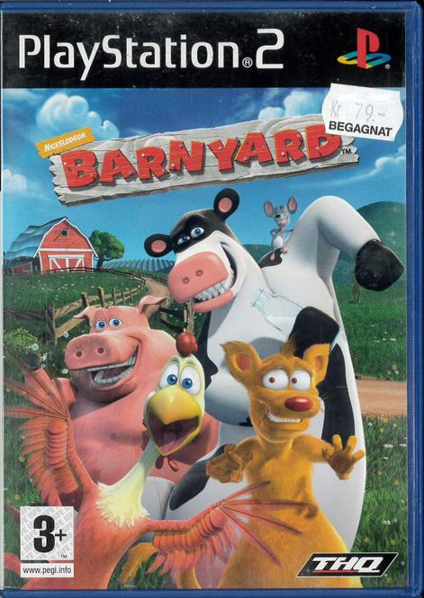 Huvudbild Barnyard (Ps2) beg