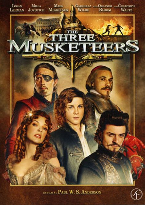 Huvudbild Three Musketeers (2011) beg dvd