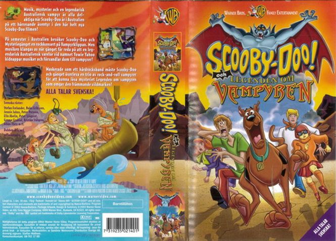 Huvudbild Scooby-Doo och legenden om vampyren (VHS)