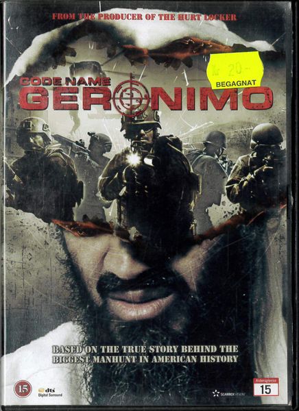 Code Name Geronimo -  BEG DVD