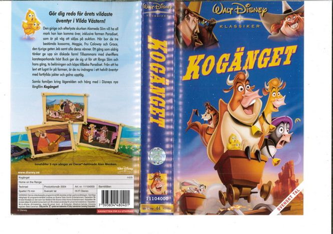 Huvudbild Kogänget - Disneyklassiker 44 (vhs)