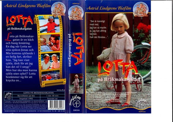 Huvudbild Lotta på Bråkmakargatan (VHS)