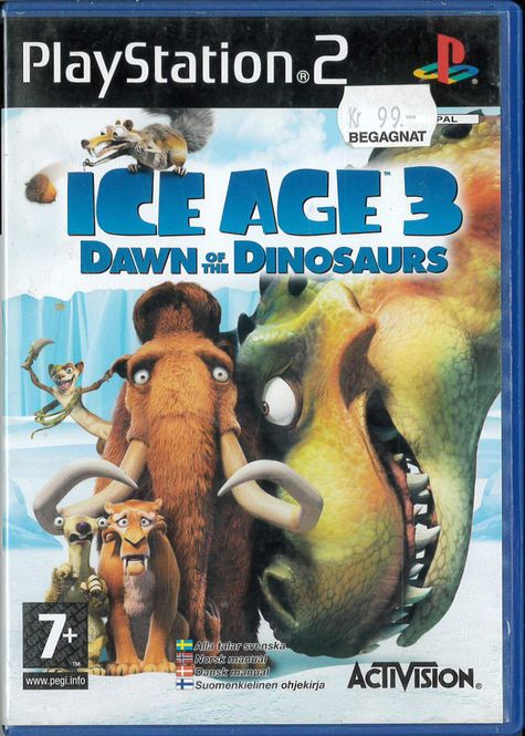 Huvudbild Ice Age 3: Dawn of the Dinosaurs (Ps2) beg