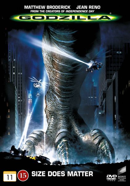 Godzilla - 1998 (DVD) beg
