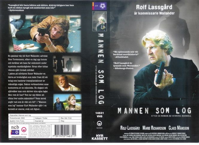 Huvudbild MANNEN SOM LOG(Vhs) fd hyr