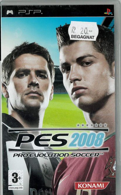 Huvudbild PES 2008  Pro Evolution Soccer (PSP) beg