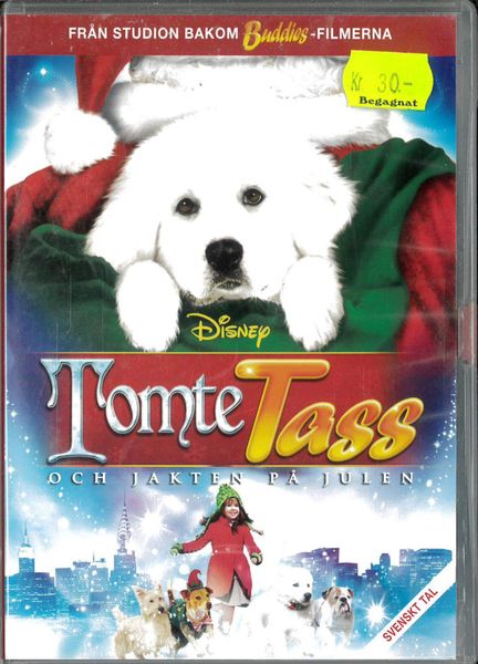 Tomtetass och jakten på julen  (dvd) beg