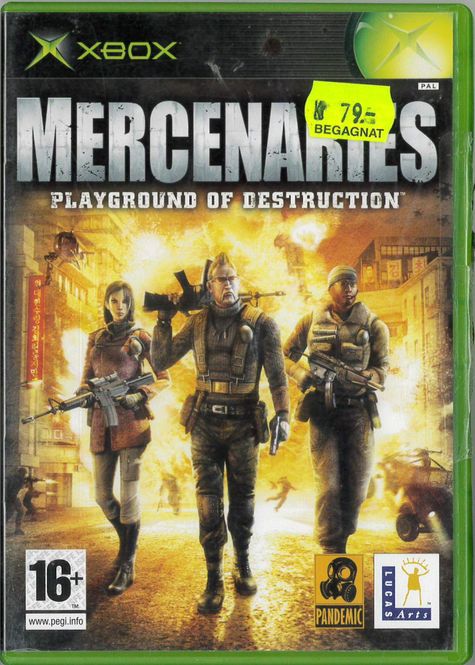 Huvudbild Mercenaries   (Xbox) Beg