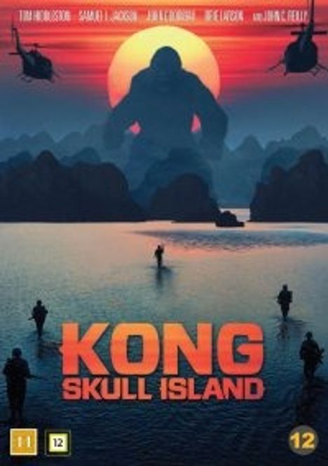 Huvudbild Kong - Skull island (DVD) beg