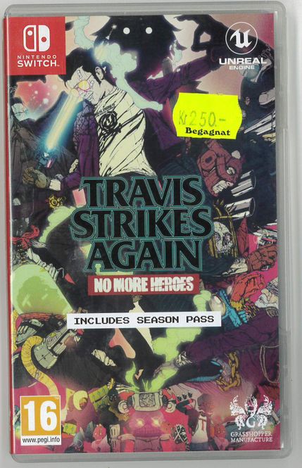 Huvudbild Travis Strikes Again: No More Heroes (beg) SWITCH